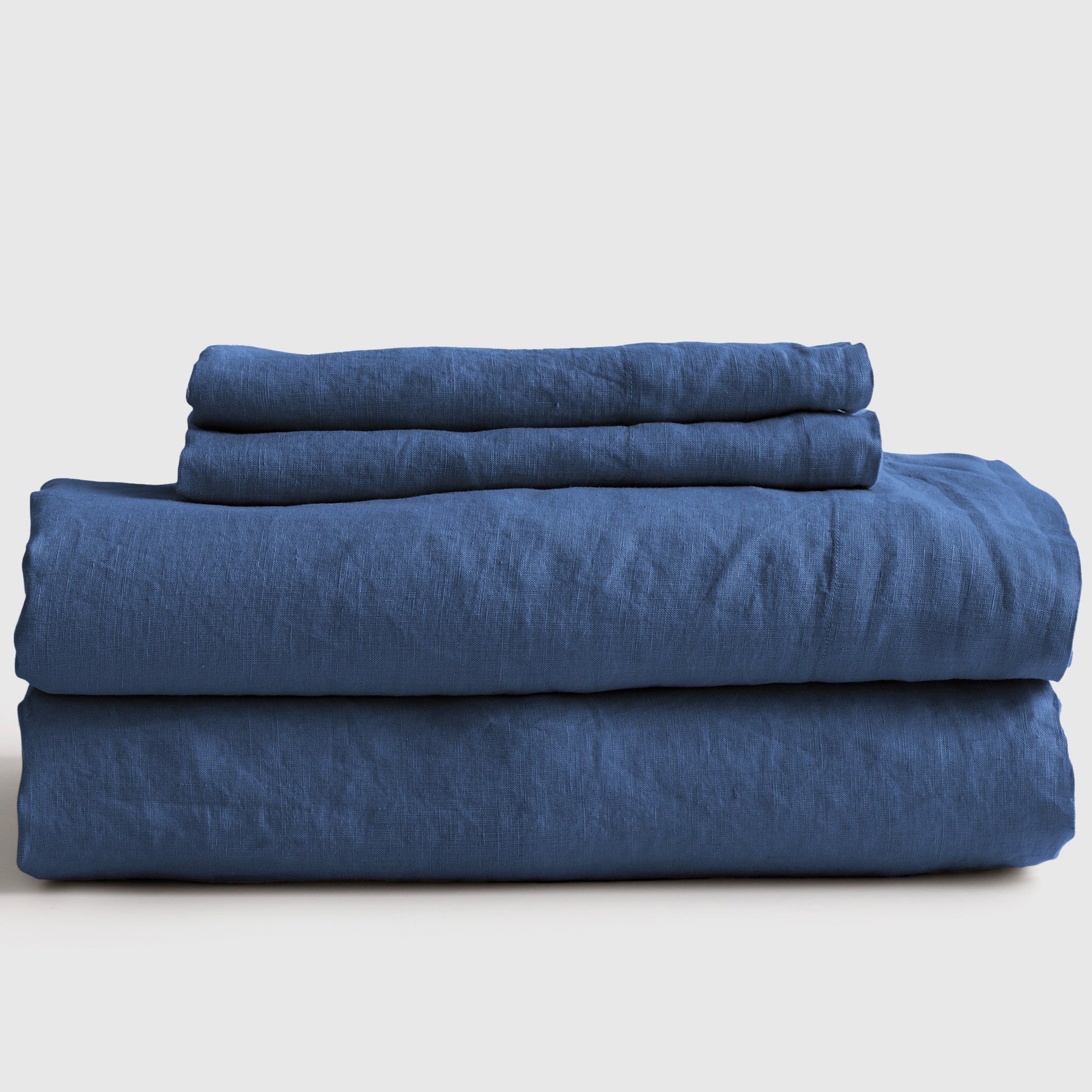 European Flax Linen Fitted Sheet Set