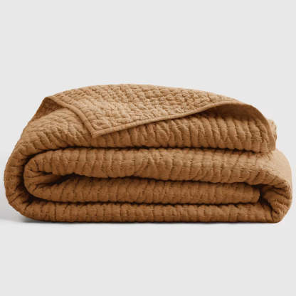 European Linen Cotton Stitch Quilt