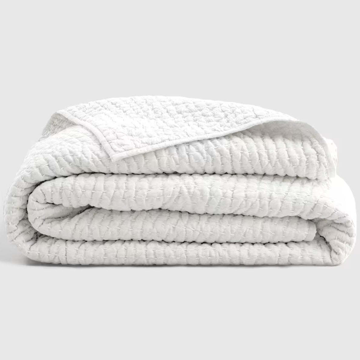 European Linen Cotton Stitch Quilt