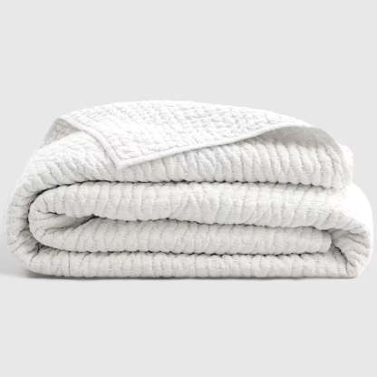 European Linen Cotton Stitch Quilt