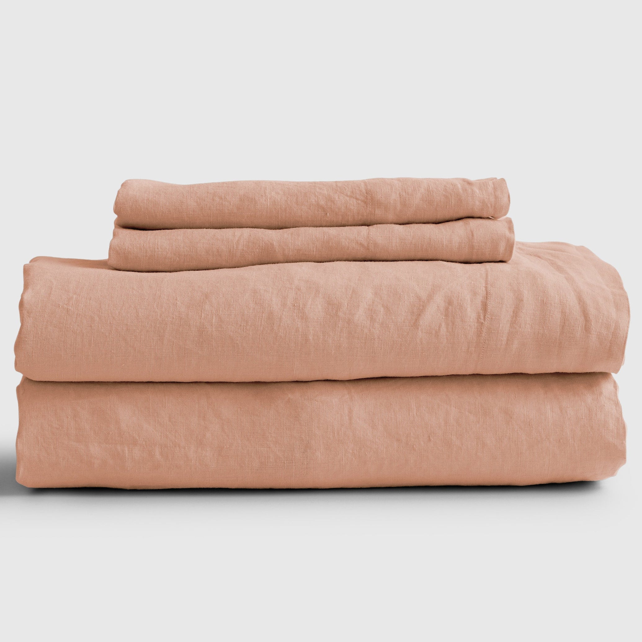 European Linen Fitted Sheet Set