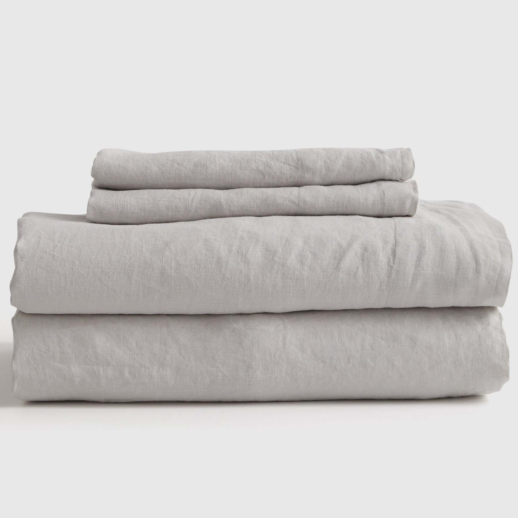 European Flax Linen Fitted Sheet Set
