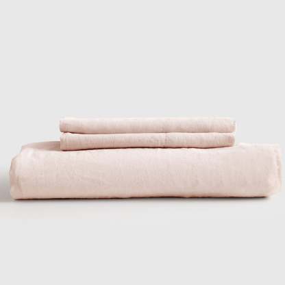European Linen Fitted Sheet Set