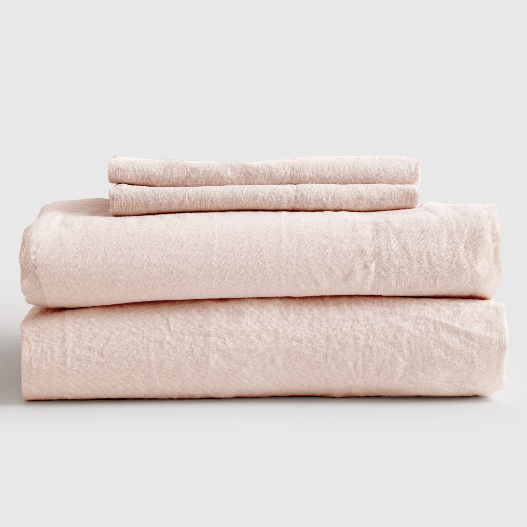 European Linen Fitted Sheet Set