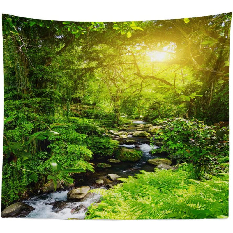 Forest Tapestry Home Decor Landscape Tapestry Living Room Bedroom Decoration Tapestry Magic Tapestry Curtain - Forest Creek