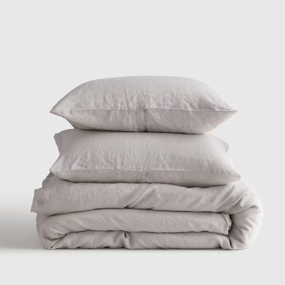 Soft European Linen Duvet Set