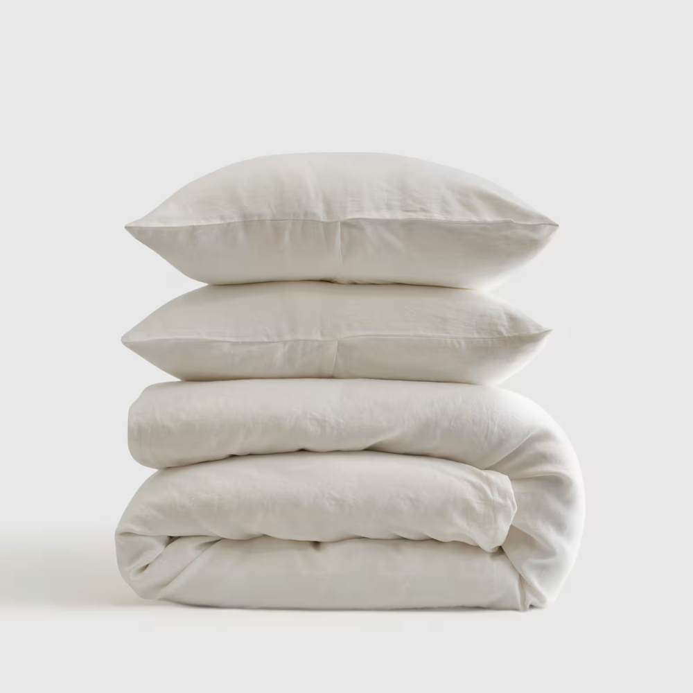 Soft European Linen Duvet Set