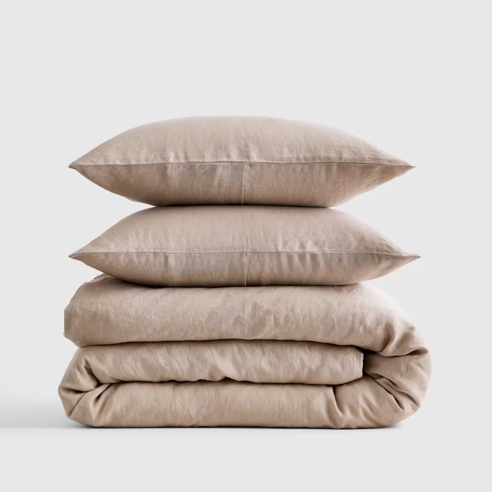 Soft European Linen Duvet Set