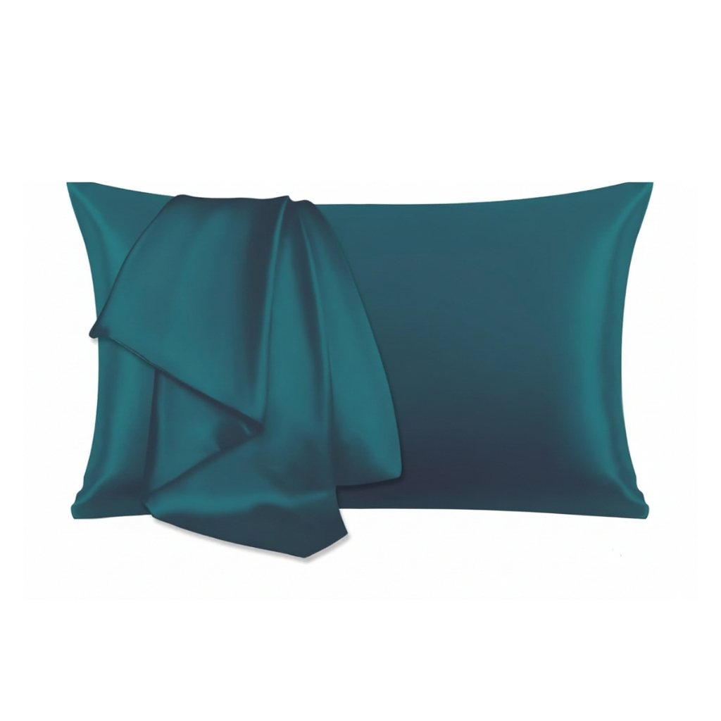 Standard Size Mulberry Silk Pillowcase Cooling Soft Cover With Zipper