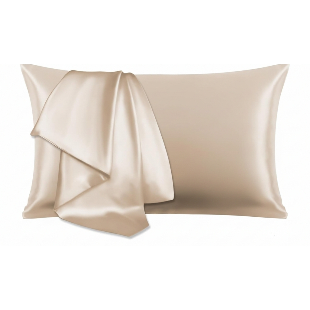 Standard Size Mulberry Silk Pillowcase Cooling Soft Cover With ZipperMulberry Silk Pillowcase Cooling Soft Cover With Zipper - Image 11