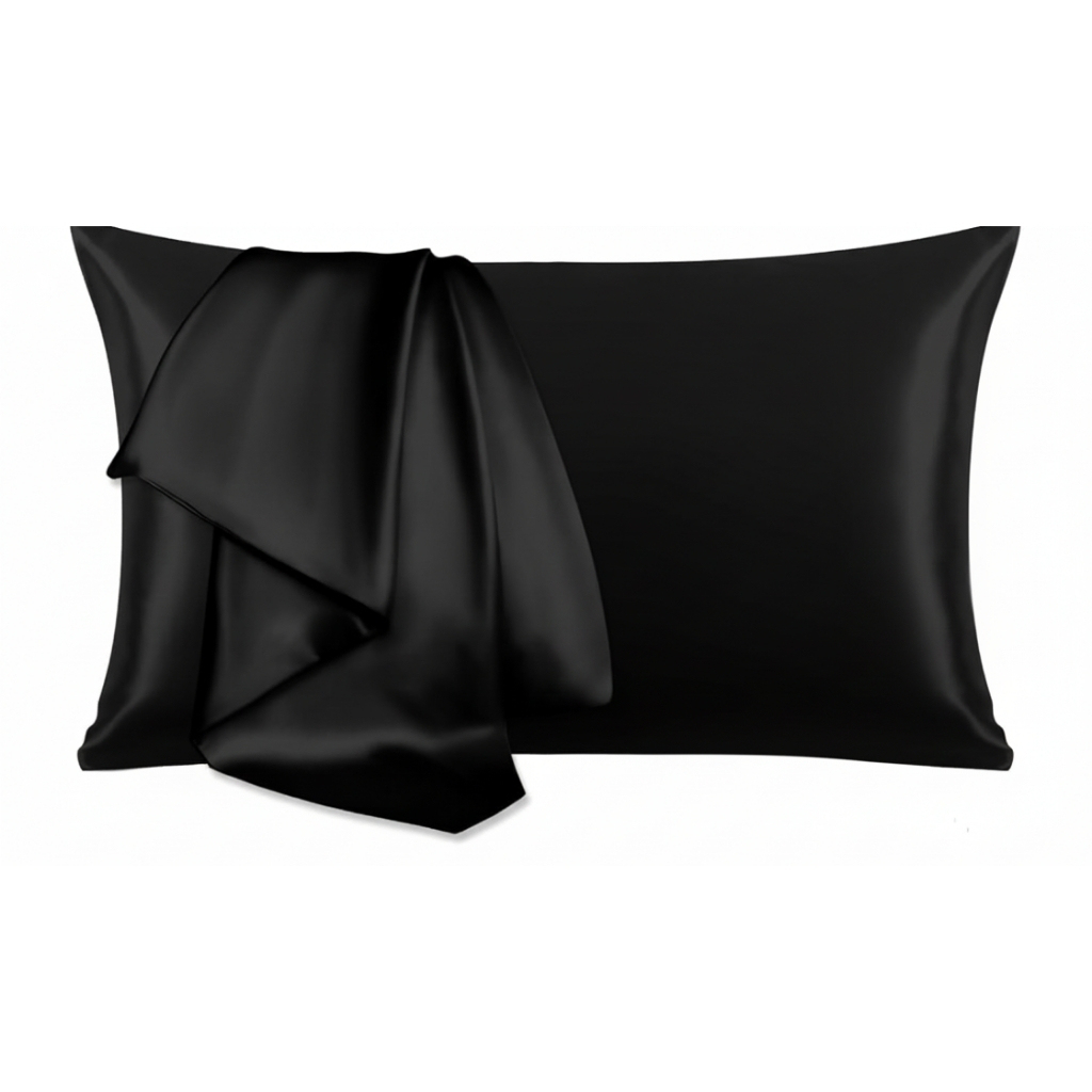 Standard Size Mulberry Silk Pillowcase Cooling Soft Cover With Zipper