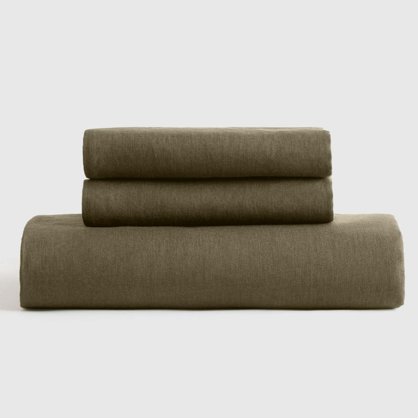 Washed Linen Fitted Sheet Set