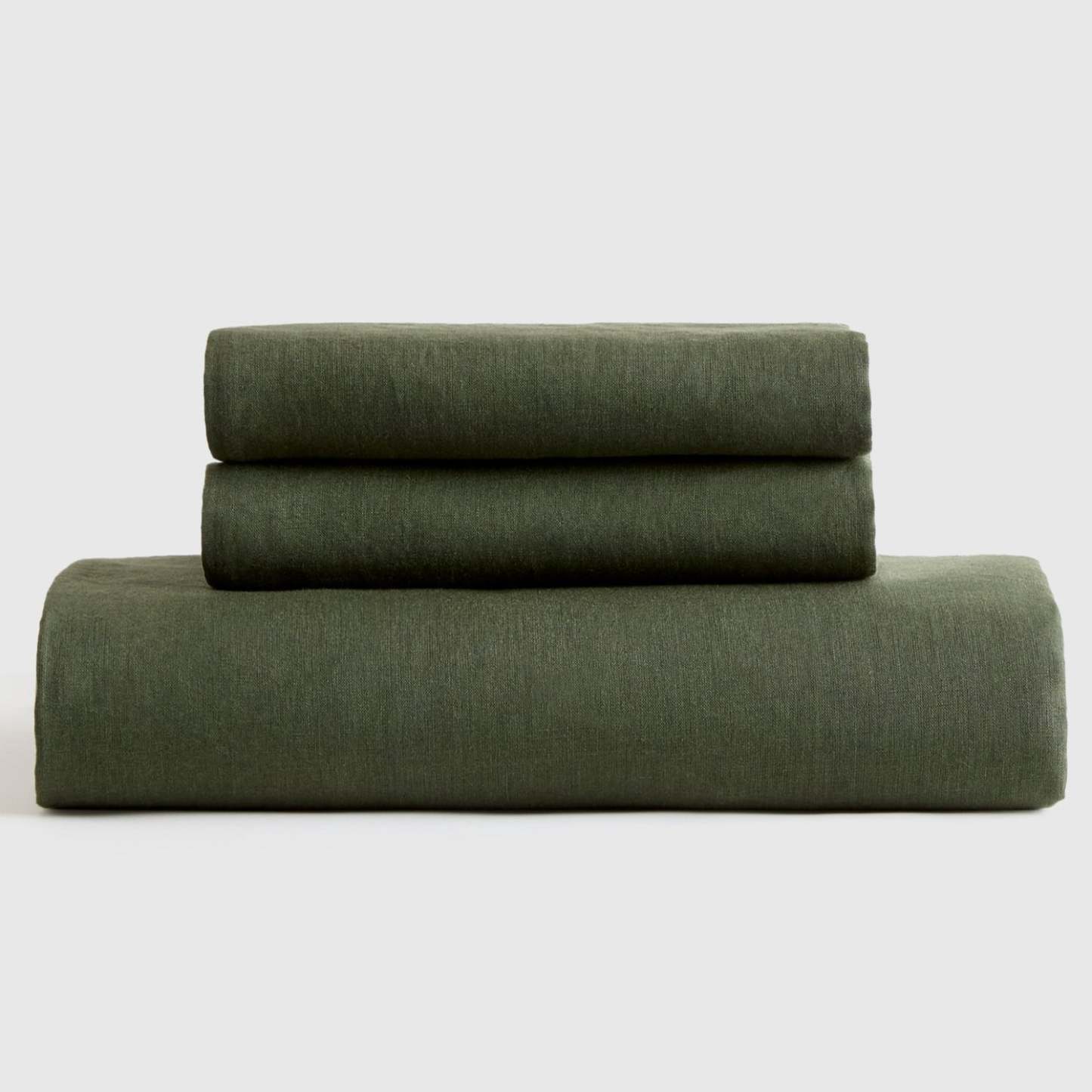 Washed Linen Fitted Sheet Set