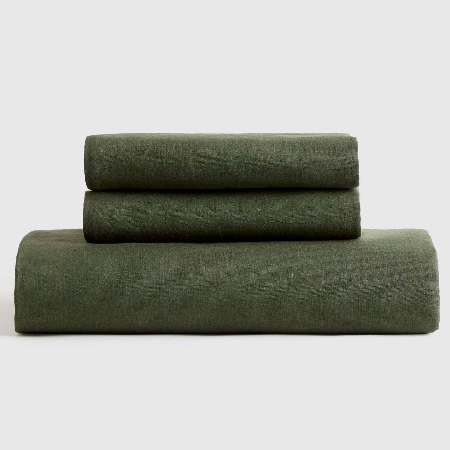 Washed Linen Fitted Sheet Set