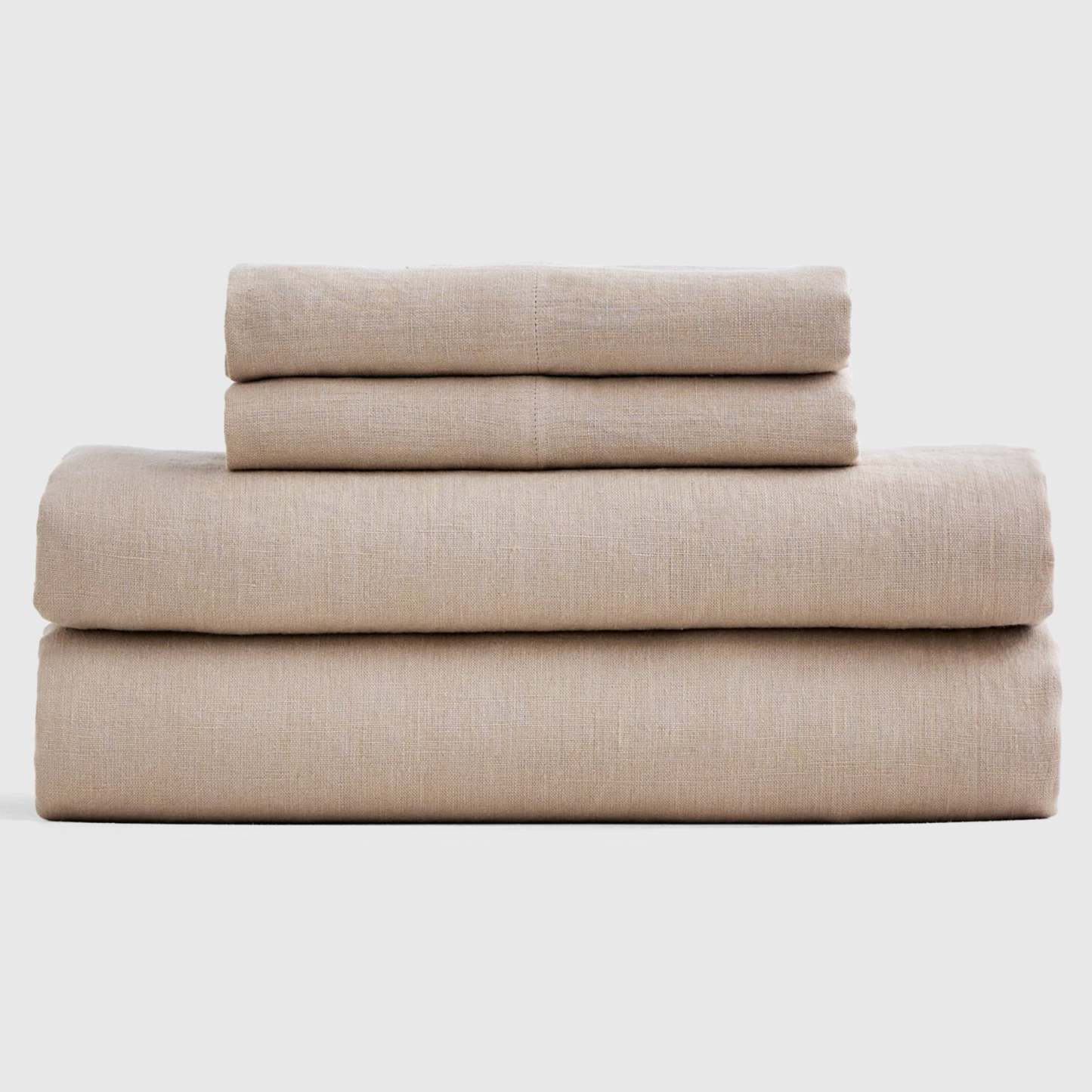 European Linen Fitted Sheet Set