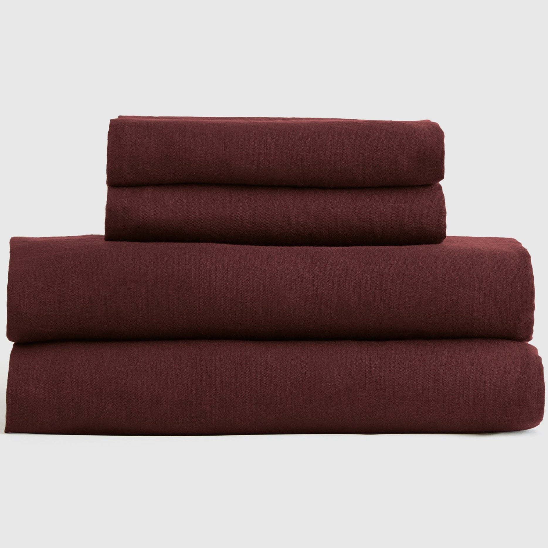 Washed Linen Fitted Sheet Set