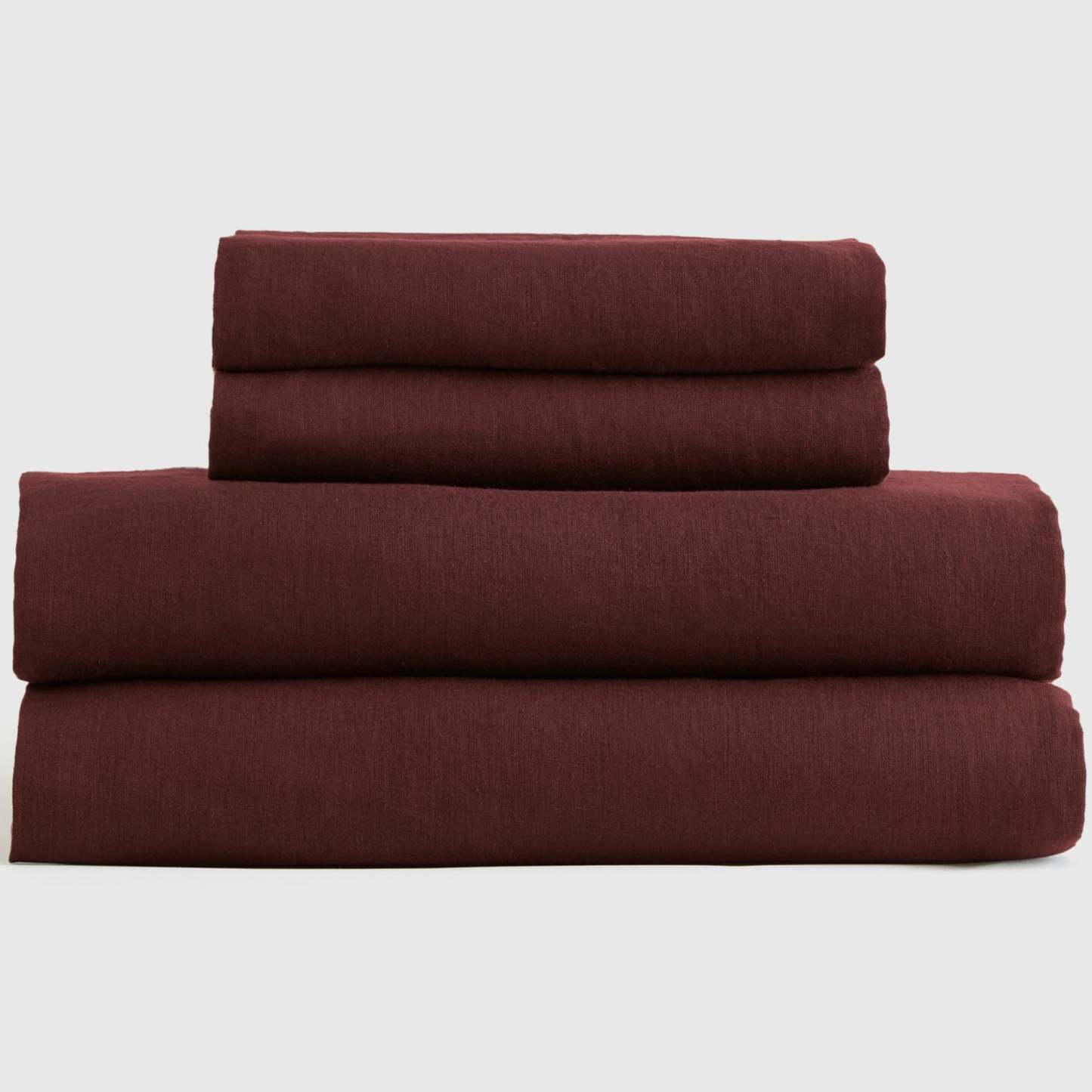 Washed Linen Fitted Sheet Set