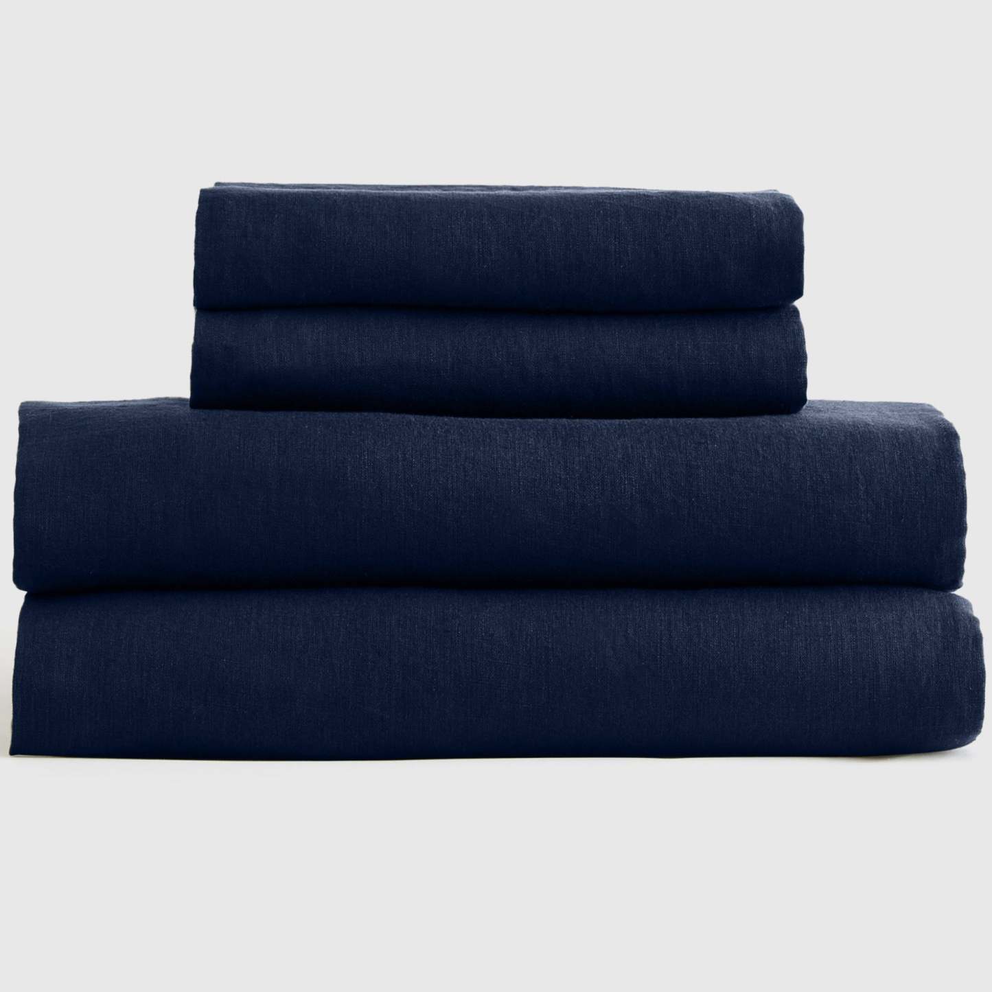 Washed Linen Fitted Sheet Set