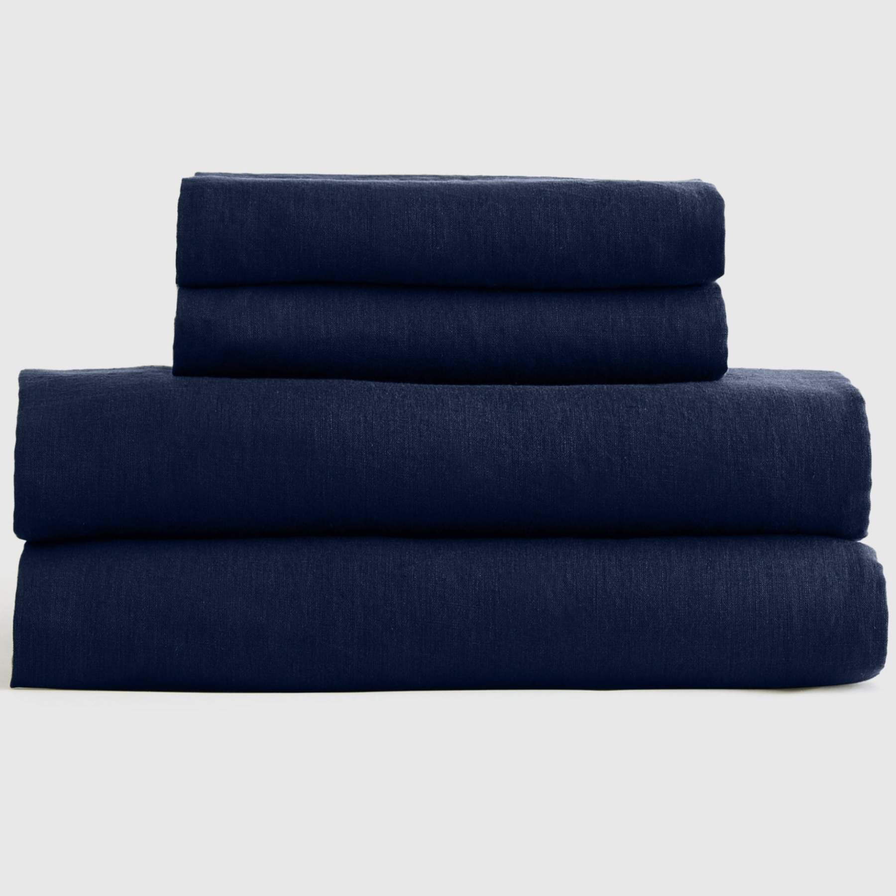 Washed Linen Fitted Sheet Set