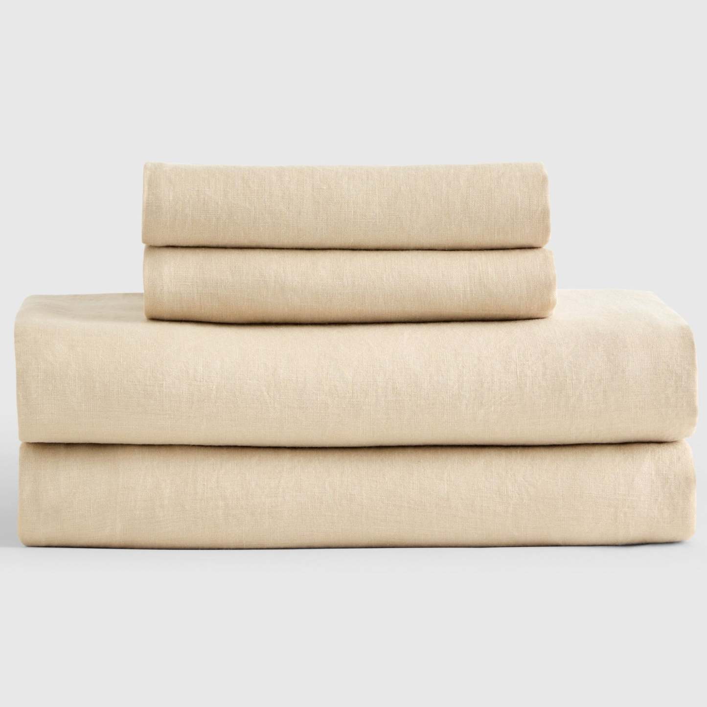 European Linen Fitted Sheet Set