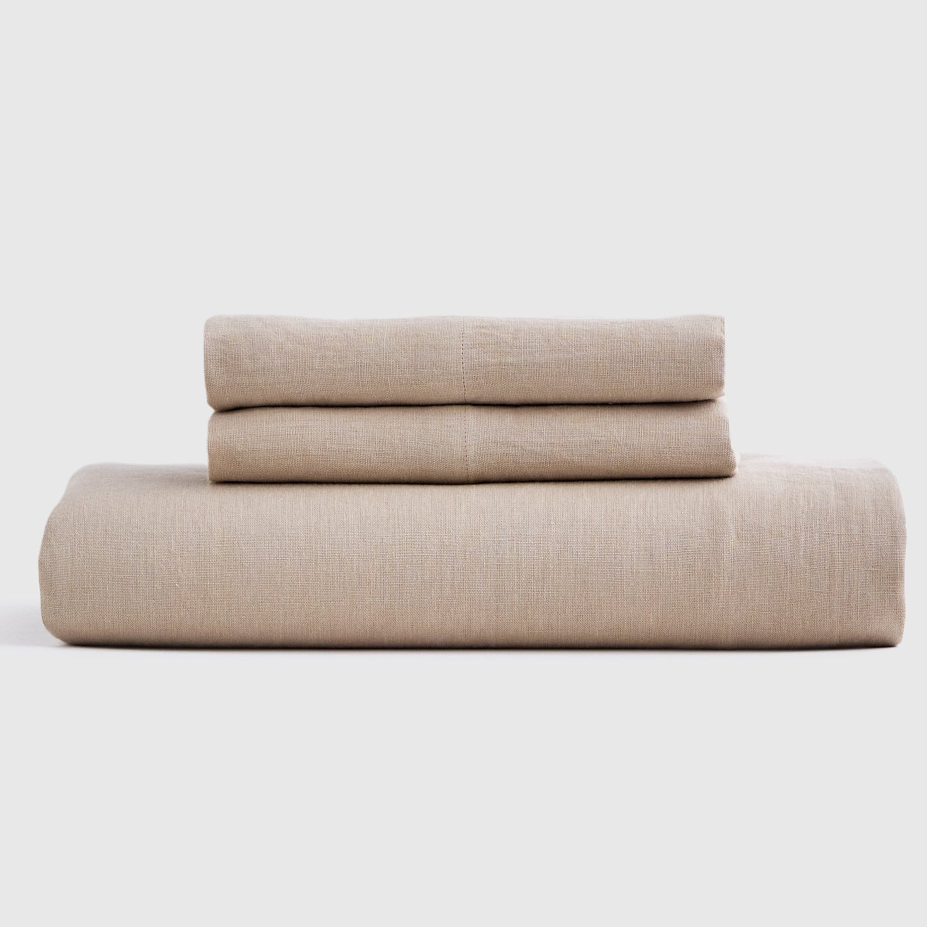 European Linen Fitted Sheet Set