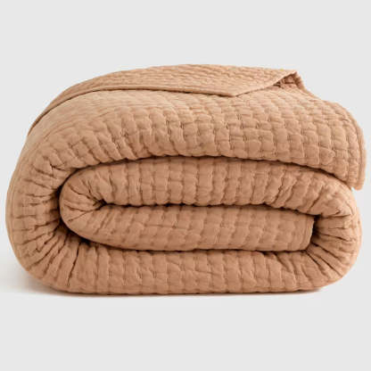 European Linen Cotton Stitch Quilt