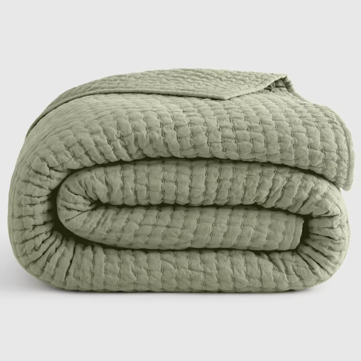 European Linen Cotton Stitch Quilt