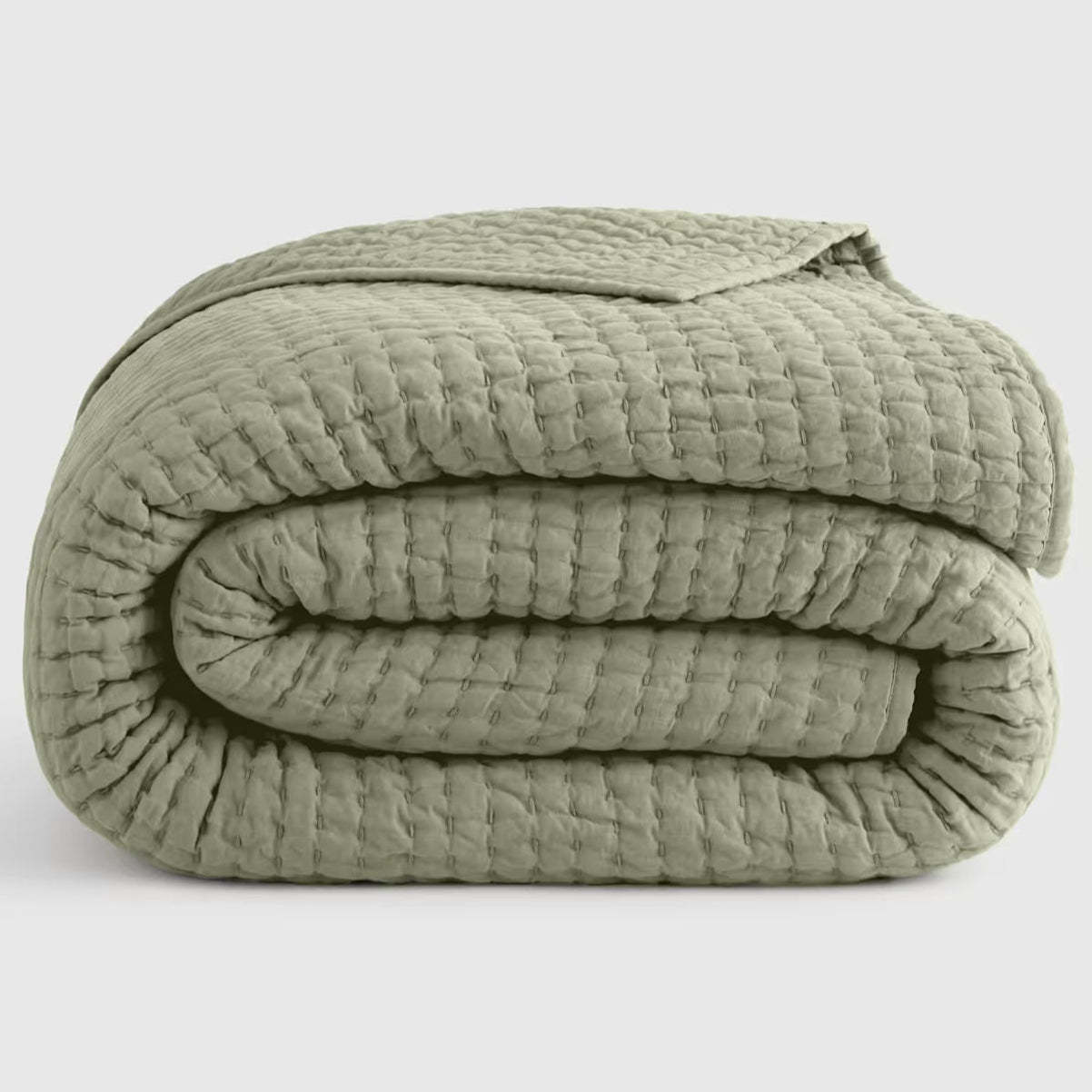 European Linen Cotton Stitch Quilt