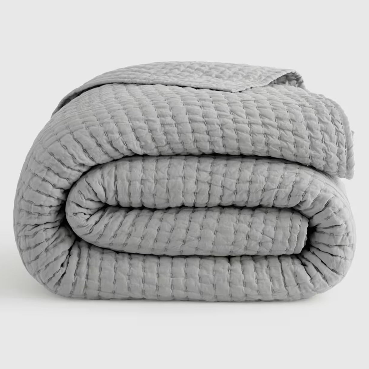 European Linen Cotton Stitch Quilt