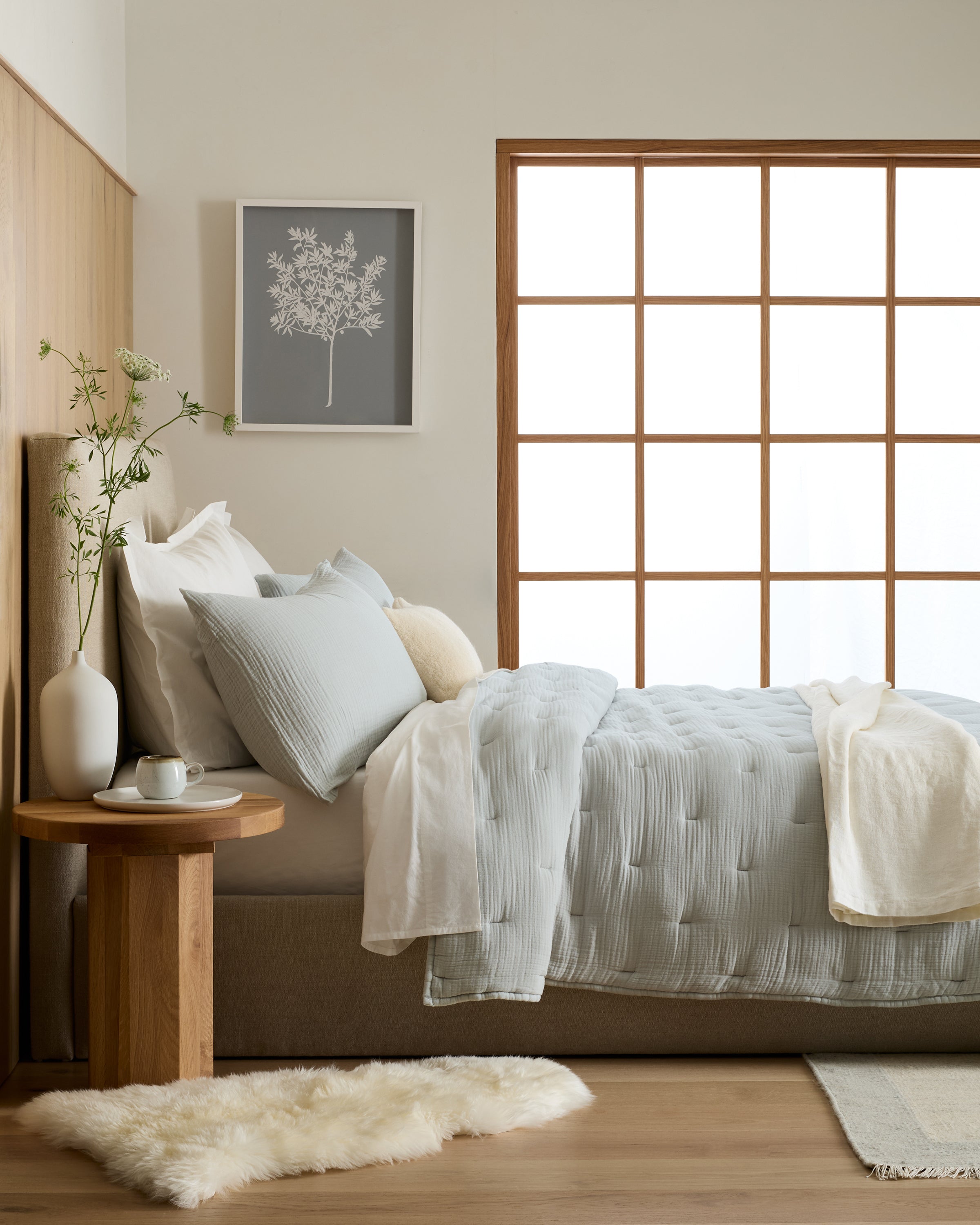 Organic Airy Gauze Dream Quilt