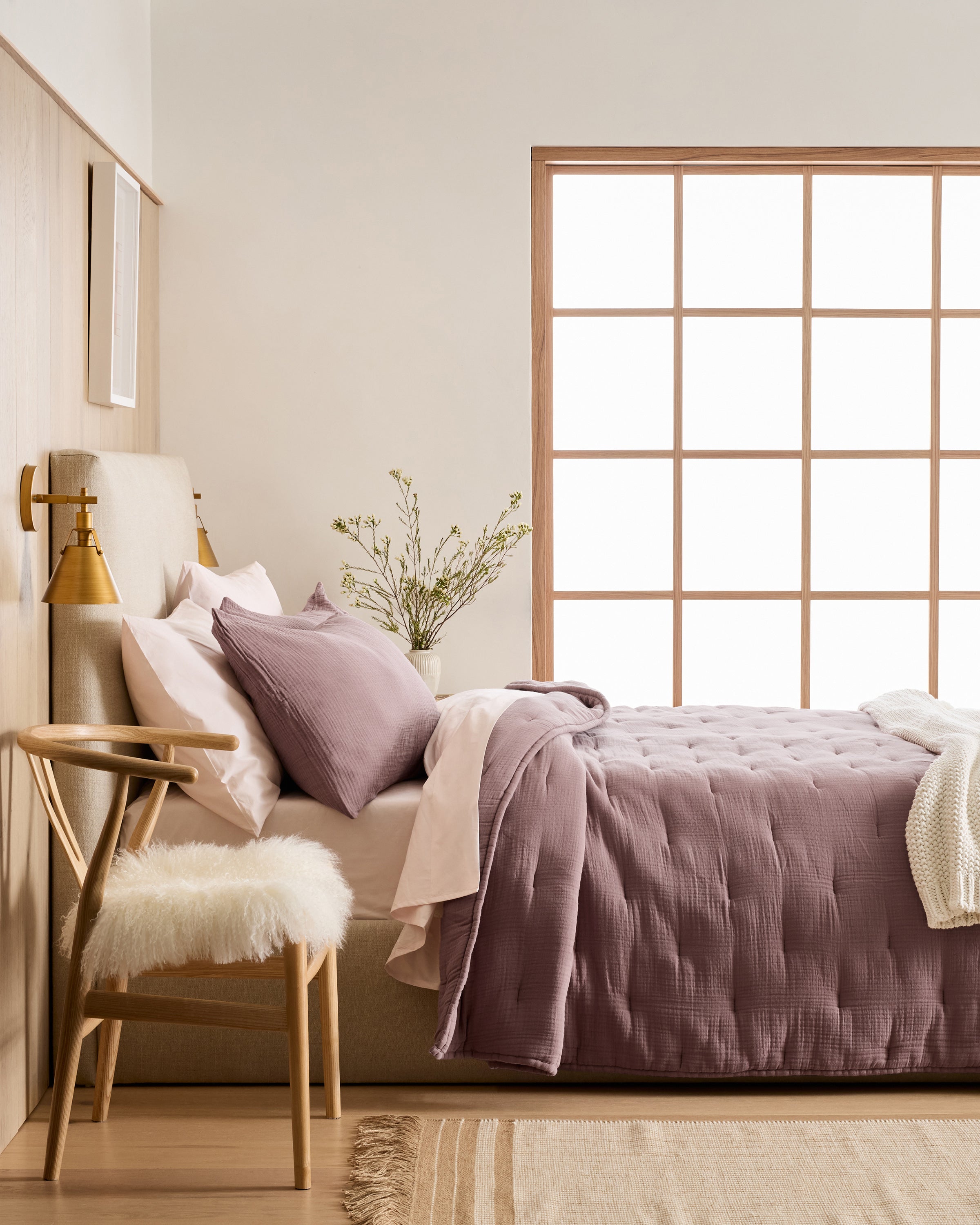 Organic Airy Gauze Dream Quilt