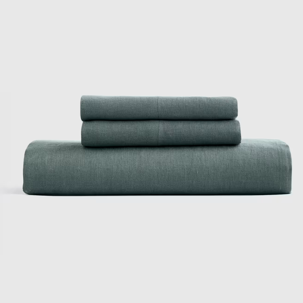 European Linen Bed Sheet Set