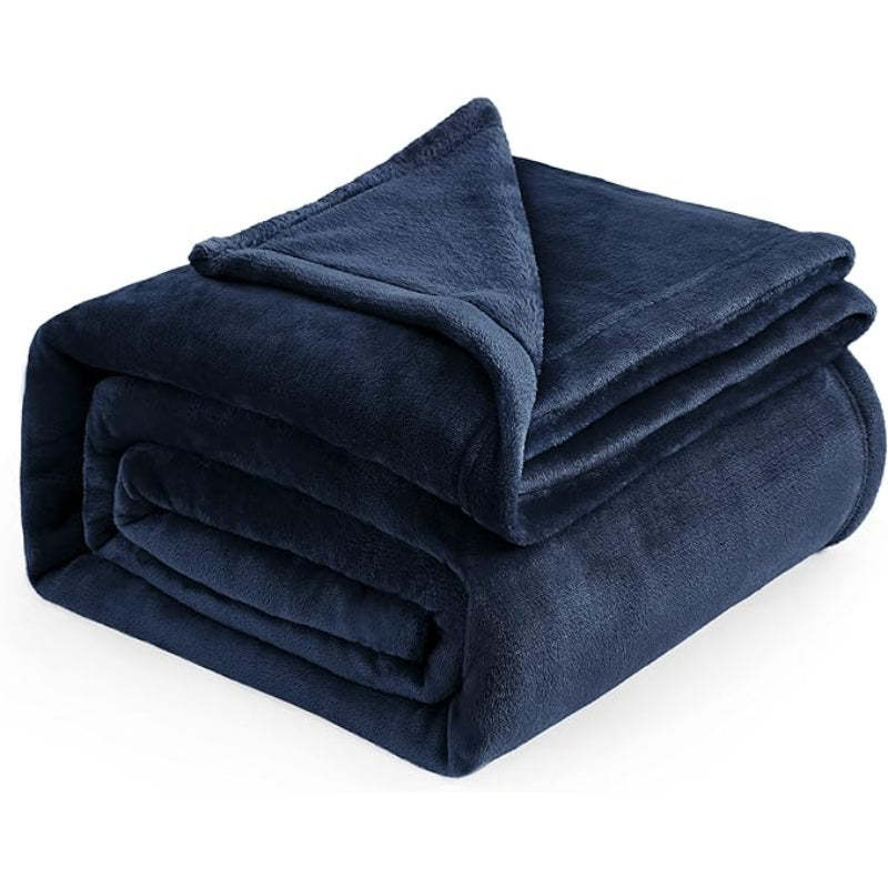 Lightweight Plush Fuzzy Cozy Fleece Bed Blankets