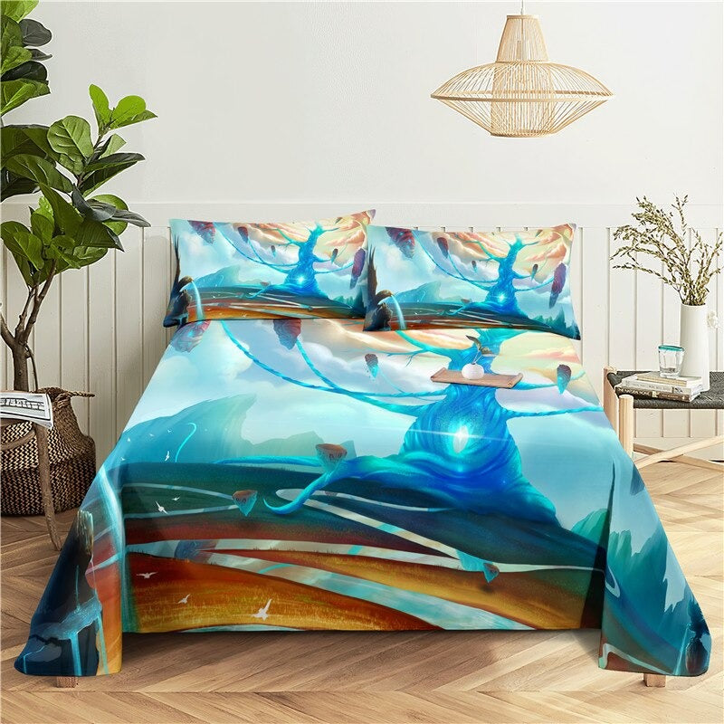 Fairy Fantasy Printed Bedding Set