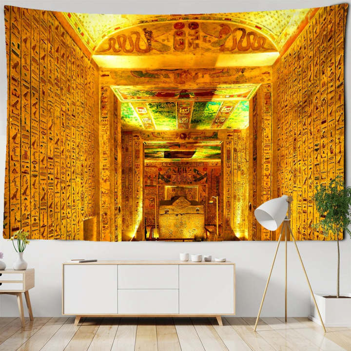 Ancient Egyptian Pharaoh Tapestry Wall Hanging – Original Tapestries