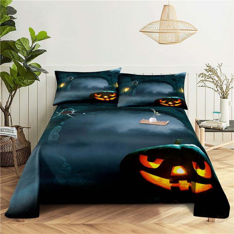Hunted Print Bed Flat Bedding Set