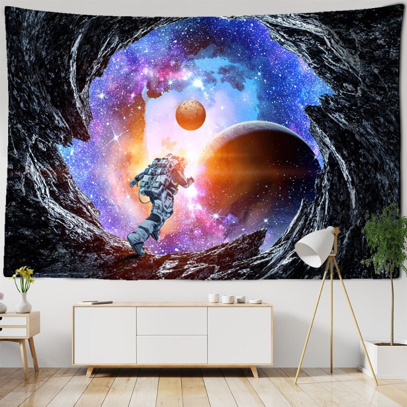 Astronaut Tapestry Wall Hanging Tapis Cloth