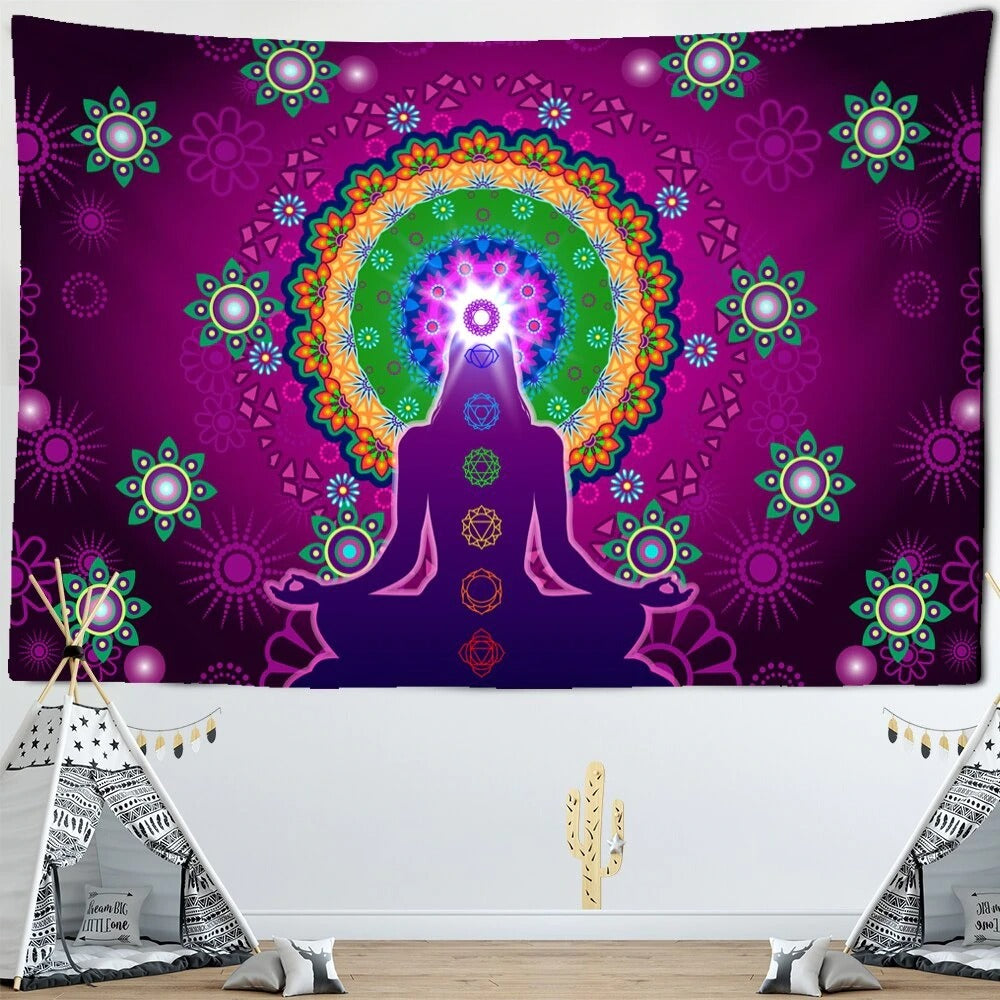 Sun And Moon Tapestry Wall Hanging Tapis Cloth