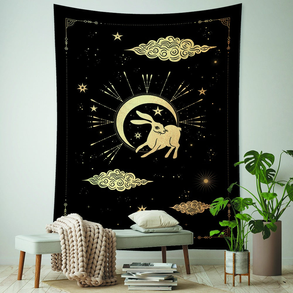 Tarot Style Tapestry Wall Hanging Tapis Cloth