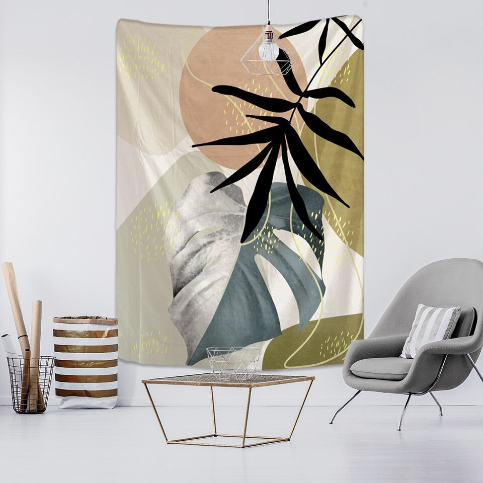 Simplicity Creative Illustration Tapestry Wall Hanging Tapis Cloth
