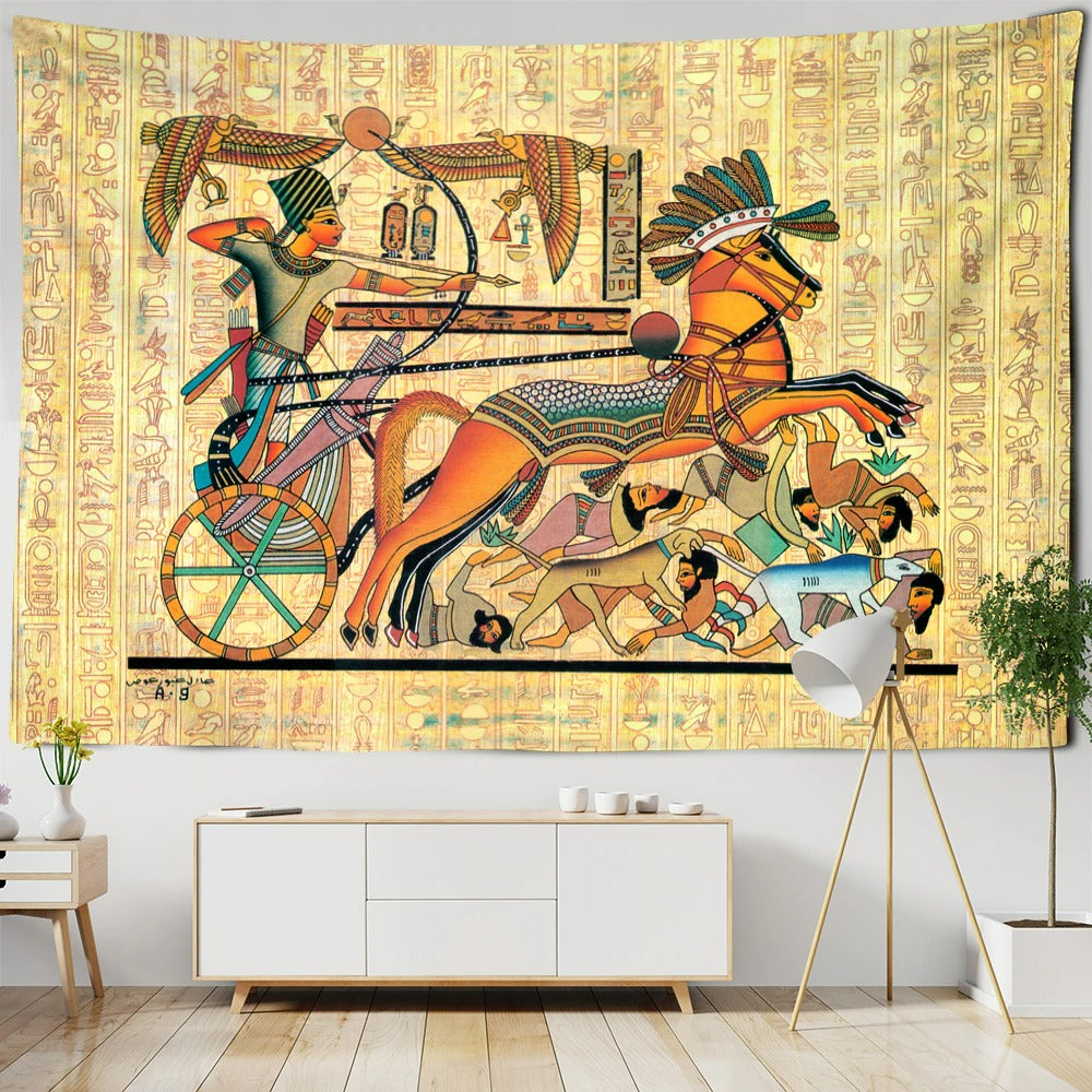 Egyptian Style Art Tapestry Wall Hanging Tapis Cloth