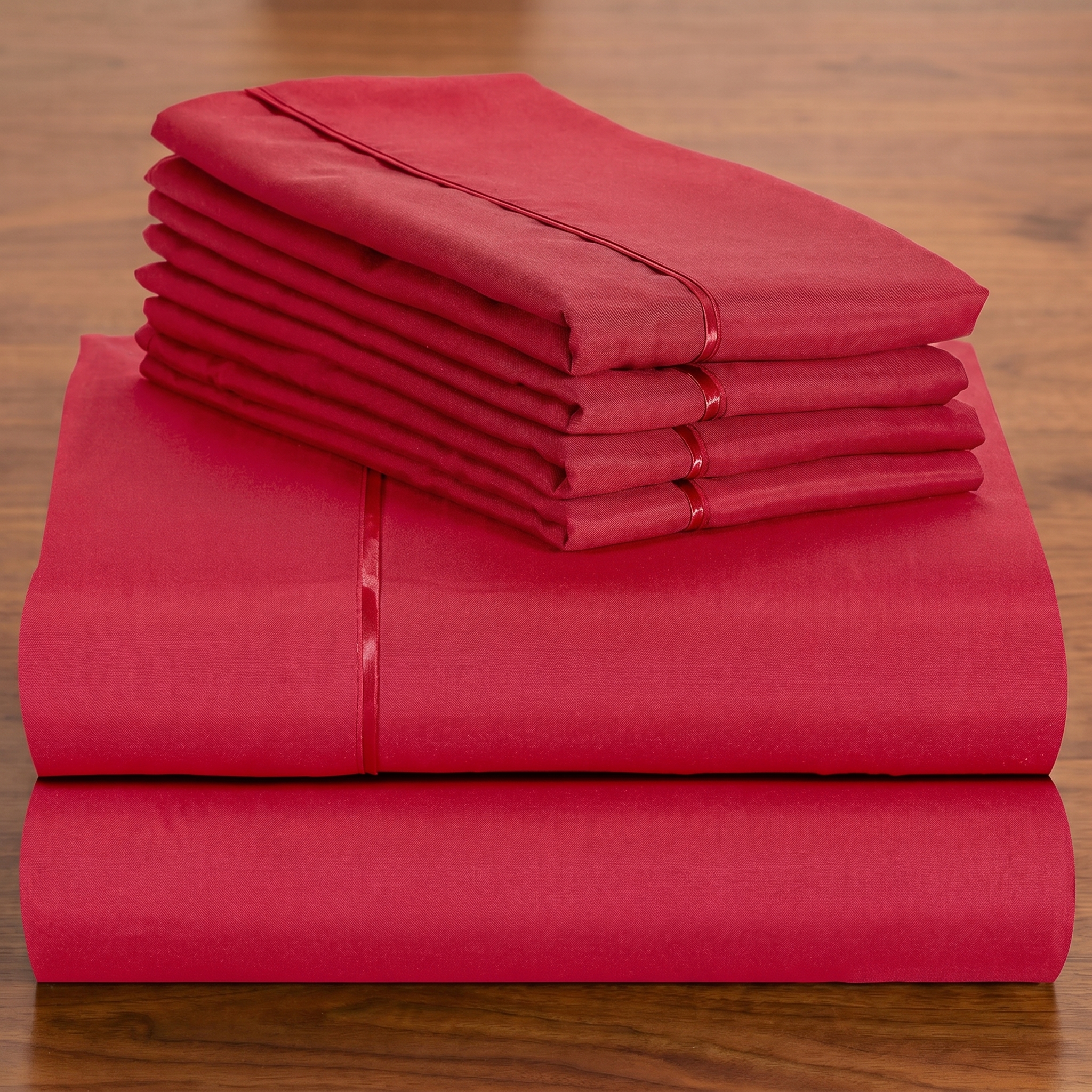 Pack Of 4 Cooling Bed Sheet Set With Deep Pockets
