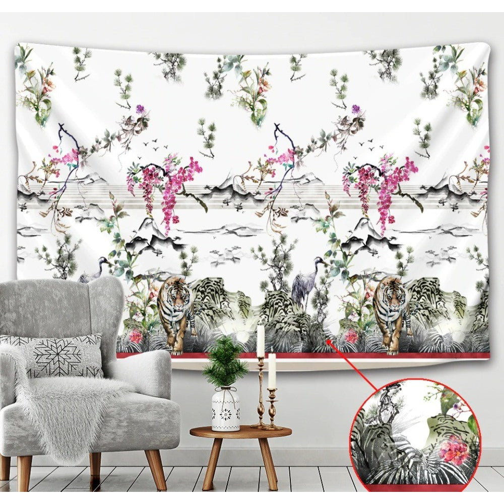 Printed Boho Decor Tapestry Wall Hanging Tapis Cloth