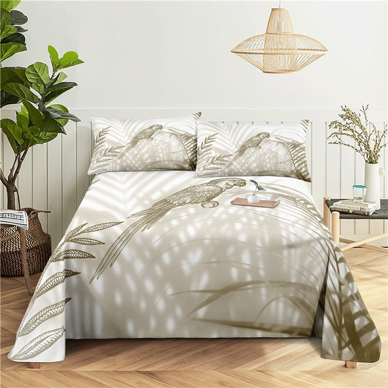Banana Leaf Print Bedding SetBanana Leaf Print Bedding Set - Image 3
