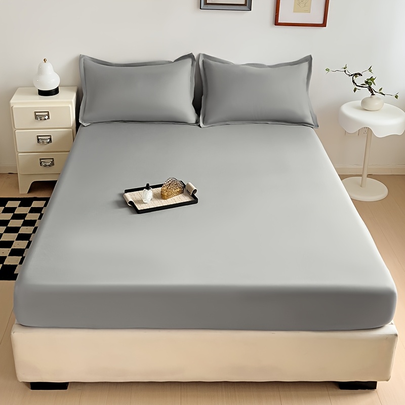 Brushed Microfiber Fitted All Season Bedding Cover Sheet  
