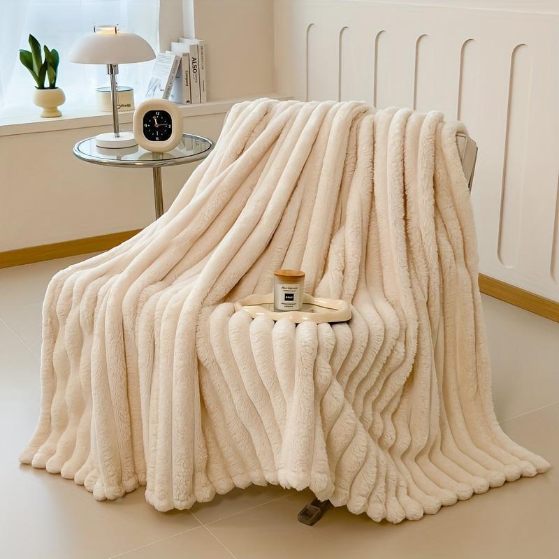 Plush Blanket For Bed Sofa And Home Decor