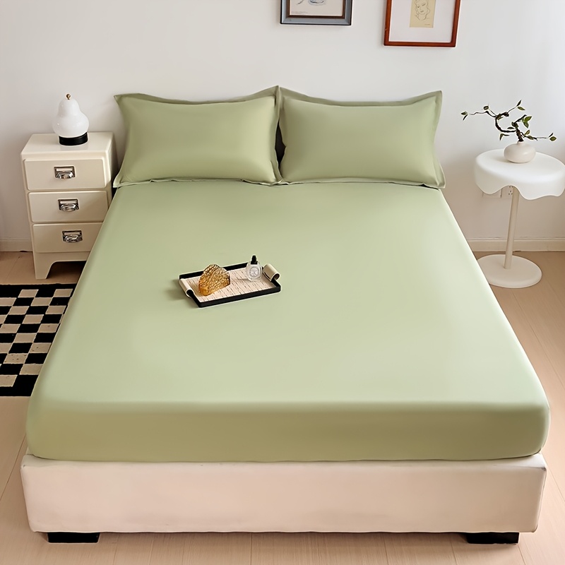 Brushed Microfiber Fitted All Season Bedding Cover Sheet  