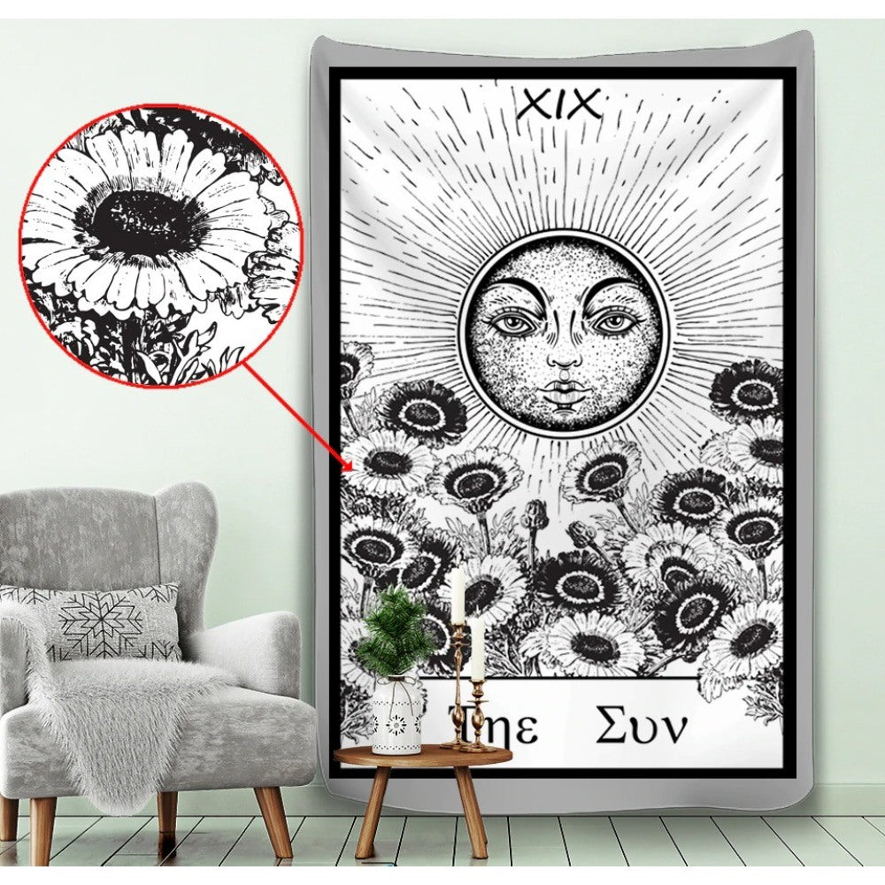 Bohemian Mandala Art Tapestry Wall Hanging Tapis Cloth