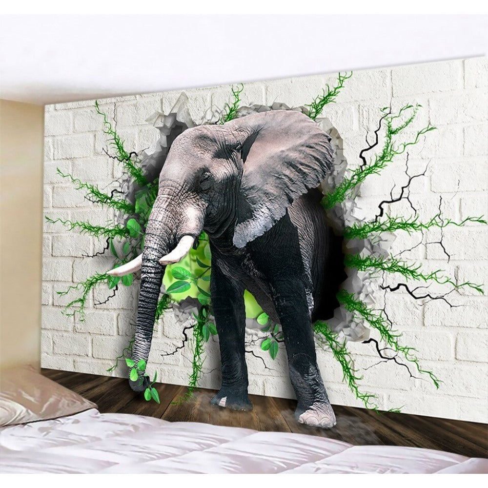 3D Printed Art Tapestry Wall Hanging Tapis Cloth