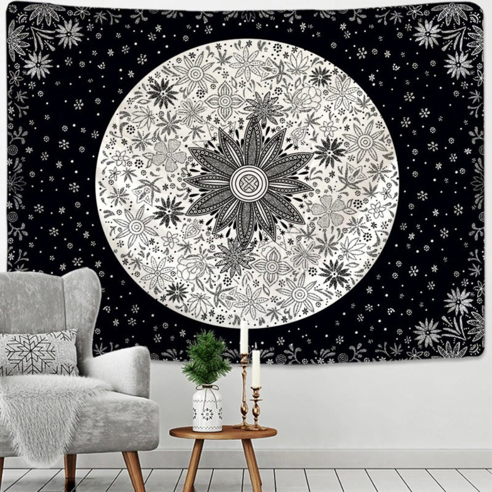 Colorful Mandala Art Tapestry Wall Hanging Tapis Cloth